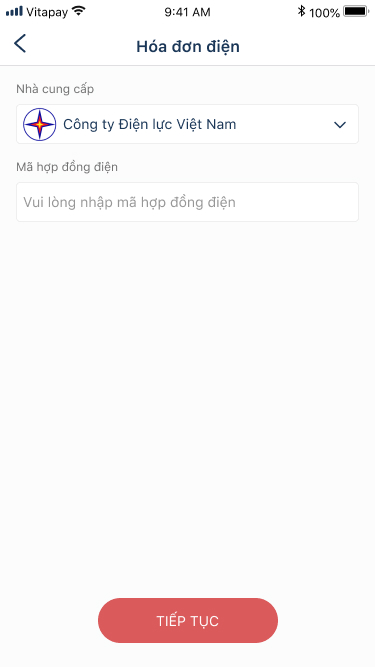 Nhập thông tin hóa đơn
